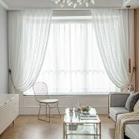 ราคา Ins ผ้าม่านลูกไม้สีขาว ผ้าม่านกึ่งเงา สไตล์เจ้าหญิง ผ้าม่านหน้าต่าง ตกแต่งบ้าน (25272264075)