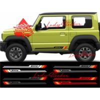 ราคา ใหม่ สติ๊กเกอร์แต่งรถ suzuki Jimny, สติ๊กเกอร์รายการก้นรถ Jimny (52756301093)