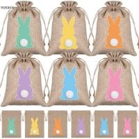 ราคา 6 ชิ้น / เซต อีสเตอร์ น่ารัก ผ้าลินิน ถุงหูรูด กระต่าย เชือกผูก ถุงขนม มัดกระเป๋า เด็ก โปรดปราน กระต่าย บรรจุของขวัญ วันเกิด ตกแต่ง (21372905274)