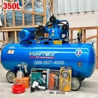 ราคา ปั๊มลมสายพาน ขนาด 350ลิตร 4แรงม้า 3สูบ ของแท้ ปั้มลม Vortex(รุ่นงานหนัก) ใช้ไฟบ้าน ทนทาน ประกัน 2ปี (23868447056)