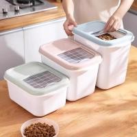 ราคา ลังข้าวสาร 5KG-25Kg ถังเก็บเม็ดข้าวสาร ถังเก็บข้าวสารพร้อมถ้วยตวง มีฝาเลื่อนเปิด-ปิด กันแมลง กล่องเก็บธัญพืช (43656693768)