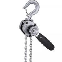 ราคา China light weight aluminum alloy hand lever chain hoist 0.5t 1100lb (51705836769)