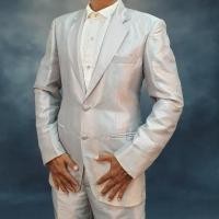 ราคา ชุดสูทชายพร้อมกางเกง สีเทามือสองใช้ถ่ายแต่ในสตูดิโอ (5052057835)