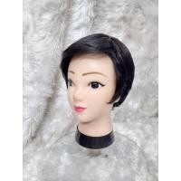 ราคา พร้อมส่งวิกผมแท้ ทรงซอยสั้น ซอยผมสั้นสุดๆ สั้นทั้งข้างหน้าและข้างหลังไม่บังตา (12430300478)