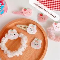 ราคา ร้านไทยสินค้าพร้อมส่ง ยางมัดผม 04 : ยางมัดผมโดนัท ยางรัดผมผมเกาหลี ลายการ์ตูน (20546772575)