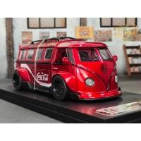 ราคา โมเดลรถเหล็กโฟล์คตู้โค้ก โฟล์ค รถโค้ก Vw Volkswagen T1 Coca Cola Scale 1:32 งานมีกล่อง (28512984242)