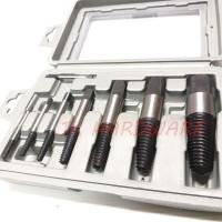 ราคา ชุดถอนน็อตเกลียวซ้าย 8 ชิ้น ถอนน็อตขาด ถอนก๊อกน้ำ Screw Extractor Set 8 PCS (2123265470)