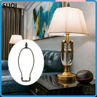 ราคา SUQI โคมไฟ Harp Kit, Bronze Universal Lamp Shade Holder, ตกแต่งมาตรฐาน DIY โคมไฟ Shade สนับสนุน Harp โคมไฟตั้งพื้น (51806731719)