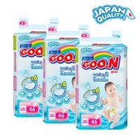 ราคา [ส่งฟรี][ขายยกลัง]GOO.Nผ้าอ้อมเด็กกูนน์แบบเทปพรีเมี่ยมรุ่นจัมโบ้TAPESizeNBไซส์เด็กแรกเกิด-46ชิ้น4แพ็คทั้งหมด184ชิ้น (10731728267)