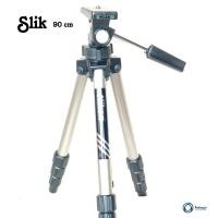 ราคา ขาตั้งกล้อง Tripod ยี่ห้อ Slik ขนาดสูง 90cm Compact dslr mirorless สภาพดี (19082664426)
