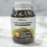 ราคา APTEKA VITAMIN B PLUS MINERALS 60 cap. ลดความเหนื่อยล้า อ่อนเพลีย เพิ่มความสดชื่น (27478055563)