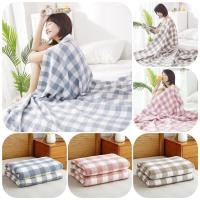 ราคา ผ้าห่ม ผ้าฝ้าย100% ทอ 6 ชั้น มี 3 สี ขนาด 5 ฟุต (150 x 200 ซม.) (25810688159)