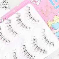 ราคา Fluffy Cat Eye Wispy Lashes ขนตาปลอม Wispy หญิง (29668999037)