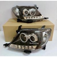 ราคา eagle eyesไฟหน้า ไฟหน้าแต่ง โปรเจคเตอร์ TOYOTA VIGO ปี 2005 2006 2007 2008 2009 2010 (2400490561)