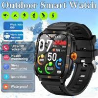 ราคา สมาร์ทวอทช์บลูทูธกลางแจ้ง ทหาร วัดอัตราการเต้นของหัวใจ ความอิ่มตัวของออกซิเจนในเลือด การนอนหลับ ติดตามสุขภาพ GPS การติดตามกีฬา รุ่นใหม่ปี 2026 (44707086177)
