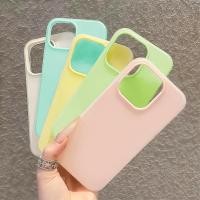 ราคา Jelly 2in1 เคส ใช้ สำหรับ iPhone 11 / 13 / 14 / 15 เคสซิริโคน สีพื้นพาสเทล 057 (52705944457)
