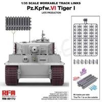 ราคา รถถัง Tiger I รุ่นล่าสุด RFM RM-5017U ขนาด 1/35 พร้อมรางที่สามารถเคลื่อนย้ายได้ รุ่นอัปเกรด (42462179683)