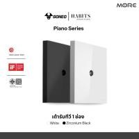 ราคา GONEO ชุดเต้ารับทีวีสำเร็จรูป 75Ω ขนาด 1 ช่อง รุ่น Piano G27-T103 (29342957307)