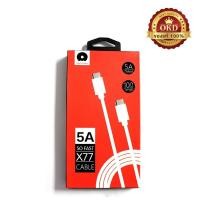 ราคา สายชาร์จ Type C WUW รุ่น X77 สายชาร์จ Type C to Type C / Type C to Micro USB 5A / 3A (6165713906)
