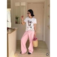 ราคา เสื้อยืดน้องหมา ใส่แว่น มือ 1 ป้ายห้อย NN Studio (40757038036)