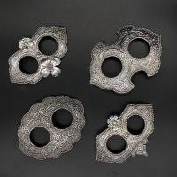 ราคา หัวรัดซิ่น ผ้าถุง เครื่องประดับไทย หัวรัดผ้าถุง หัวเข็มขัด สีเงินรมดำ ทอง (4717511363)