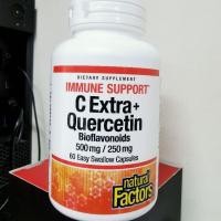 ราคา Quercetin C Plus Zinc Life Extension Vitamin C and Bio-Quercetin Phytosome Quercetin Bromelain (5686687424)