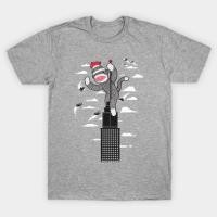 ราคา เสื้อยืด Vintage Sock Monkey Just Wants a Friend T-Shirt แท้ Cotton 100% ต้านทานรอยยับ แขนสั้น (27591005415)