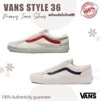 ราคา ☘️แฟชั่นล่าสุด☘️VANS STYLE 36 - MARSHMALLOW/RACING RED รองเท้าผ้าใบ ชาย หญิง VN0A3DZ3OXS/VNOA3DZ3KE6 (57153506084)