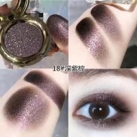 ราคา พาเลทตา eyeshadow Winnie the Pooh Monochrome Eyeshadow Pearlescent Dark Purple Brown Earth Color Diamond Black Flash to the End Glitter Waterproof Eyeshadow Palette (54605417163)