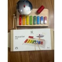 ราคา PlanToys ของเล่นไม้ 6422 Musical Set ชุดเครื่องดนตรี เสริมพัฒนาการ สำหรับเด็กอายุ 3 ปี ขึ้นไป มือสอง (27930951029)