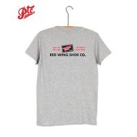 ราคา เสื้อยืด Red Wing Shoes T-SHIRT Light Gray Made in USA (4269887770)