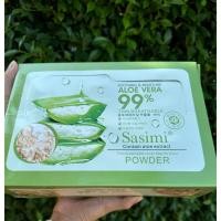 ราคา แป้งพัฟ แป้งอโล แป้งคุมมันกันน้ำ Sasimi Aloe Vera (20586582223)