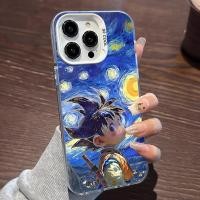 ราคา Van Gogh Goku เหมาะสําหรับ iphone XR XS MAX 11 12 13 14 15 Vitality Case iPhone16 เคสโทรศัพท์ (53204475259)