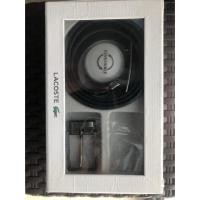 ราคา เข็มขัดหนังLacoste ของแท้ มีหัวเปลี่ยน2หัว สายเป็นสีน้ำตาลและดำ (4808033080)