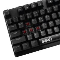 ราคา KEYBOARD (คีย์บอร์ด) SIGNOรุ่น KB-718 Mechanical (Red Switch) (EN/TH)รับประกัน2ปี (19669369543)