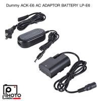 ราคา Dummy Battery ACK-E6 AC Adapter Battery LP-E6 for Canon 5DS 5DIV 7DII 80D EOS-R (17956677775)