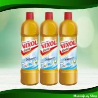 ราคา น้ำยาล้างห้องน้ำ สูตรขจัดคราบ 3D Action วิกซอล โกลด์ 450 มล. (แพ็ค3ขวด) Bathroom Cleaner Stain Remover Formula Vixol Gol (22611619540)