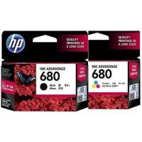 ราคา ตลับหมืก HP 680 #ของแท้ ตลับสีและขาวดำ (12646674443)