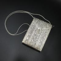 ราคา กระเป๋าเงินแท้ กระเป๋าถือตอกลายเงินแท้ 92.5% เครื่องประดับเงิน (7701808939)