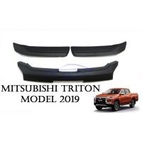 ราคา (3ชิ้น) ครอบกระจังหน้ารถ มิตซูบิชิ ไทรทัน ไตรตั้น 2019 - 2020 ใหม่ ดำด้าน MITSUBISHI TRITON หน้ากระจัง กระจังหน้า (4916803162)
