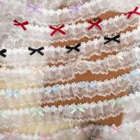 ราคา ริบบิ้นโบว์สองชั้นไร้กระสุนริ้วรอยลูกไม้ ความกว้าง 3.8 ซม. ทําด้วยมือ อุปกรณ์เสริมเสื้อผ้า (27129206387)