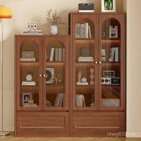 ราคา ตู้โชว์กลางเก็บของไม้เนื้อแข็งชั้นวางหนังสือตู้ประตูกระจกตู้เก็บของป้องกันฝุ่นตู้เก็บของห้องนั่งเล่นพร้อมตู้หนังสือตู้โบราณ (55405822300)