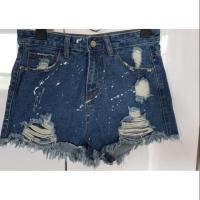 ราคา กางเกงยีนส์ขาสั้น งานป้าย MY STYLE JEANS เอวสูง สภาพ100% มือสอง (2314139478)
