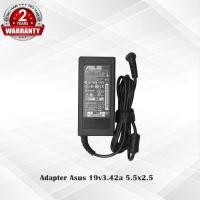 ราคา Adapter Asus 19v3.42a *5.5x2.5* / อะแดปเตอร์ เอซุส 19v 3.42a หัว *5.5x2.5* แถมฟรีสายไฟ AC *ประกัน 2 ปี (5941485507)