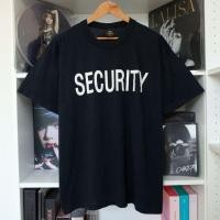 ราคา เสื้อยืด SECURITY (90s) วินเทจรุ่นเก่า USA มือสองของแท้ (24907867263)