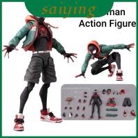 ราคา Collectible Shf Marvel Spider-man Parallel Universe 2 Miles Pvc Figure Model Action (44206338617)