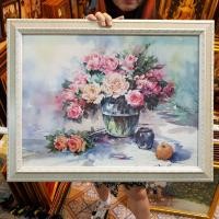 ราคา กรอบรูปภาพ ดอกไม้ ติดบ้าน ร้านค้า ของขวัญ ขึ้นบ้านใหม่ เปิดร้านใหม่ ของที่ระลึก (20980500431)