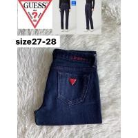 ราคา {เอว27-28} GUESS JEANS แท้% มือ2 (23976243718)