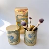 ราคา Hourglass Double Headed Makeup Brush แปรงปัดแป้ง แปรงรองพื้น แปรงอายแชโดว์ Soft Portable (41027582090)