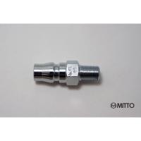 ราคา 10 PM ข้อต่อสวมเร็ว คอปเปอร์ลม ตัวผู้ ขนาด สแตนดาร์ด รุ่น 10PM เกลียวนอก 1/8" 1หุน Plug High coupler 10PM steel (14363899105)